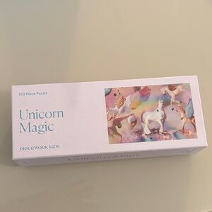Unicorn Magic 100-Piece Puzzle - Pink